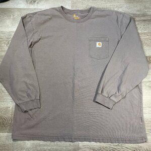 Men's Carhartt Long Sleeve Shirt Size 2XL